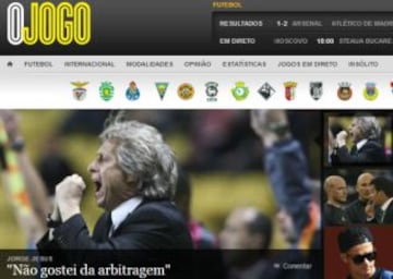 Portadas de la prensa extranjera