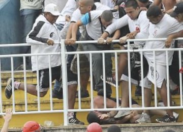 Graves disturbios durante el Paranaense - Vasco de Gama