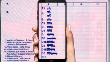 Un carné de conducir electrónico en el móvil: la DGT trabaja en ello