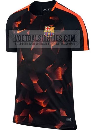 ¿Serán estas las camisetas del Barcelona en la 17/18?