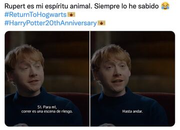 Una de las declaraciones de Rupert Grint que divirtió a sus fans.