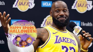 LeBron James anuncia libro infantil con temática de Halloween