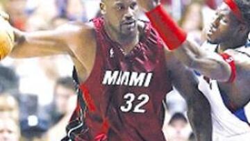 <b>SIEMPRE ÚTIL. </b>O'Neal apuntilló a los Pistons.