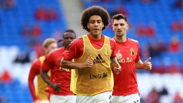 Witsel, antes del Gales-Bélgica.