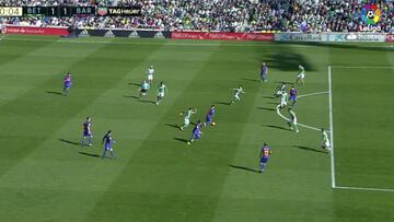 Escándalo Messi: el pase con el que rompió toda una defensa