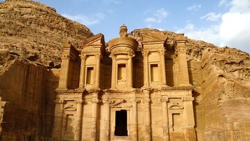 La ciudad de Petra, en Jordania