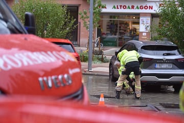 La DANA situada sobre el territorio español ha dejado importantes lluvias y tormentas, lo que ha provocado imágenes impactantes con sus consecuencias. 