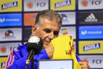 "Conozco bien el fútbol internacional y en las dos últimas copas del mundo vi a Colombia y a los jugadores colombianos".