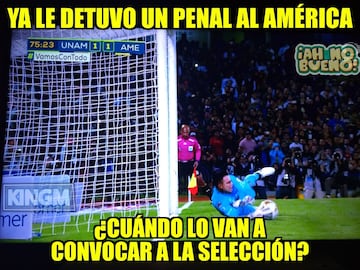 Los memes no dejaron escapar el Pumas vs América