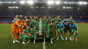 El Leganés conquistó su primer Teresa Herrera ante el Deportivo.