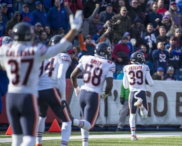 Los Bears tienen una gran defensiva que lució de gran forma contra Buffalo. (28.00)