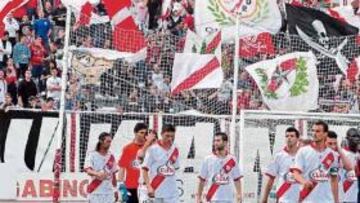 <b>APOYO. </b>La afición del Rayo siempre está con su equipo.
