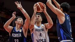 Argentina 95-69 Corea del Sur: la Selección empieza convenciendo