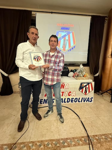 La peña de Arenas Valdeolivas, ¡qué manera de hacer Atleti!