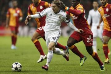 El croata Luka Modric, titular ante el Galatasaray.