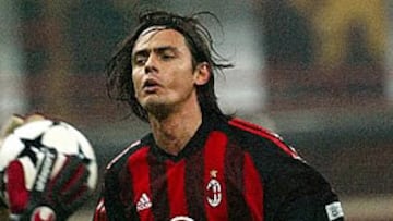 <b>LESIONADO</B>. Inzaghi está lesionado y tiene ganas de volver al grupo y ponerse a las órdenes de Ancelotti.