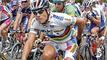 <b>ENVIDIADO. </B/>Buena parte de los rotativos franceses digirieron mal la victoria de etapa del español.