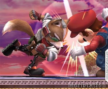 Fox McCloud, personaje del día en la web de Super Smash Bros Brawl