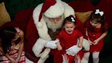 Jobs at mall Santas are seasonal and only available from early November until after the holidays.