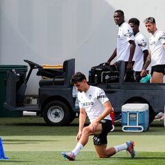 Hugo Duro sigue su plan específico para estar en Vigo