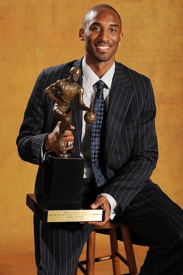 En la 2007-08 se hizo justicia: Kobe fue elgido por primera en su carrera como MVP de la temporada.