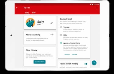 YouTube Kids tendrá un modo menos restrictivo para tus hijos