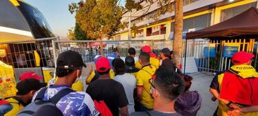 El lío que afectó a los hinchas ecuatorianos en San Carlos