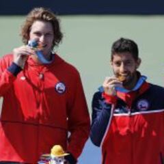 Jarry y Podlipnik se lucen en el dobles y ganan el oro en tenis