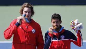 Jarry y Podlipnik le dieron a Chile su cuarta medalla de oro.