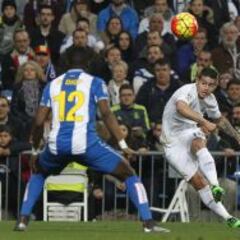 James se acerca a su mejor versión: zurda, gol y asistencia