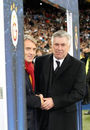 Ancelotti y Mancini