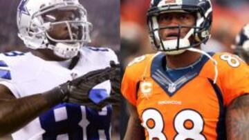 Dez Bryant y Demaryius Thomas acaban de firmar un lucrativo y casi calcado contrato con sus respectivos equipos.