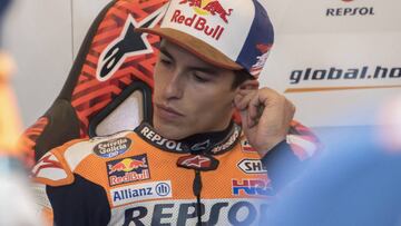 Márquez: "Es importante otra pole, ha sido un día raro"