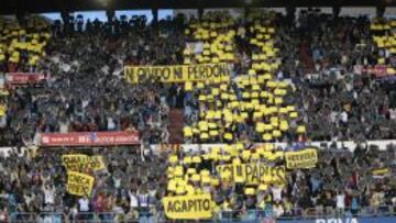 Afición del Zaragoza.