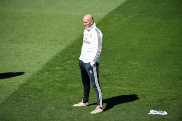 El Madrid prepara el partido contra el Rayo