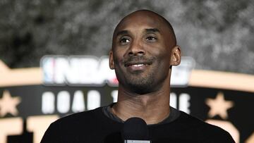 IMAGE DISTRIBUTED FOR NBA 2K - Kobe Bryant seen at the NBA 2K16 Road to the Finals championship event on Wednesday, June 1, 2016, in Los Angeles. Two teams of gamers go head to head during a competition that merges simulation basketball with eSports for a shot at $250,000 and a trip to the 2015-2016 NBA Finals. (Photo by Dan Steinberg/Invision for NBA 2K/AP Images)