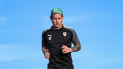 James Rodr&iacute;guez, volante de Al Rayyan, confirm&oacute; la fecha en la que regresar&aacute; y habl&oacute; de la final del FPC entre el Deportivo Cali y Deportes Tolima