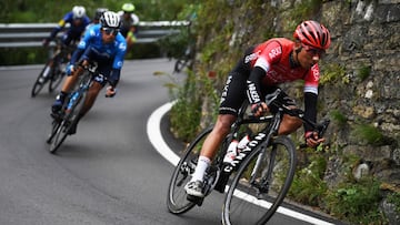 Nairo Quintana en el Giro de Lombardia