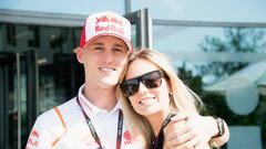 Pol y su esposa, Carlota, en el Red Bull Ring.