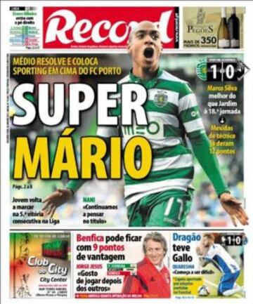 Portadas de la prensa deportiva