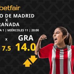 Atlético de Madrid Femenino vs. Granada CF Femenino: horario, dónde ver, pronósticos y clasificación