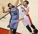 Lowry y Vasquez tumban a los Grizzlies de un discreto Marc