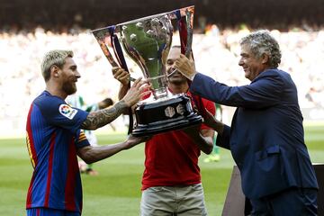 ?ltimo t¨ªtulo de Liga de la mano de Luis Enrique. Con esta Liga suma 24 campeonatos.