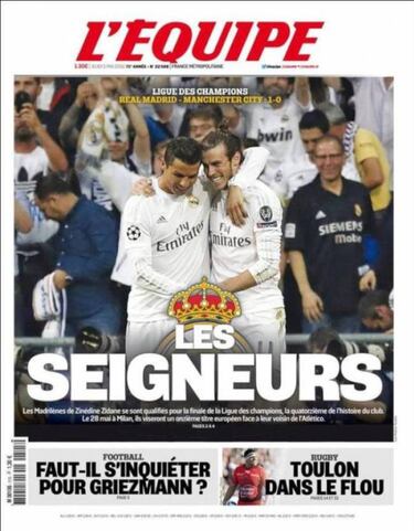 Global press: "Bale steps out of Cristiano Ronaldo's shadow"