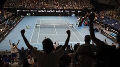 El público del Djokovic-Fritz, obligado a marcharse por el confinamiento de Melbourne