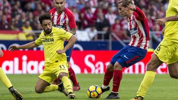 Jaume Costa, contra el Atlético.