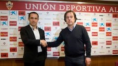 Sergi, nuevo técnico del Almería: "Si estoy aquí es porque creo"