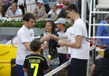  Charity Day, un acto a beneficio de las fundaciones del tenista Rafa Nadal  y el portero del Real Madrid Iker Casillas, que destinarán el dinero a niños desfavorecidos.