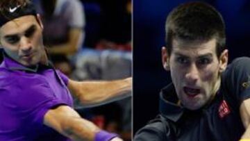 DESEMPATE. La final del O2 Arena de Londres decidirá quién es el mejor tenista del año.