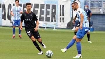 12/06/20 PARTIDO MALAGA HUESCA SEGUNDA DIVISION
 JUAN CARLOS LOMBAN